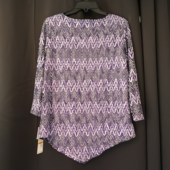 NWT Alfred dunner 3/4 top - Picture 6 of 6
